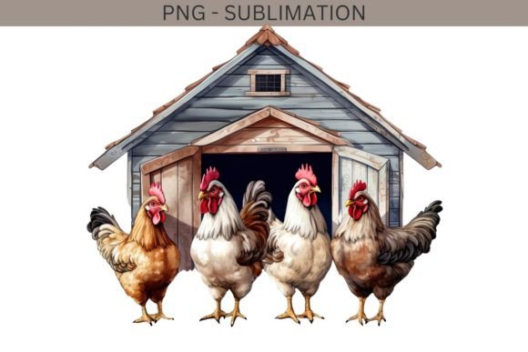 Download Chickens PNG, Farm Animals Digital Image - Image Collection